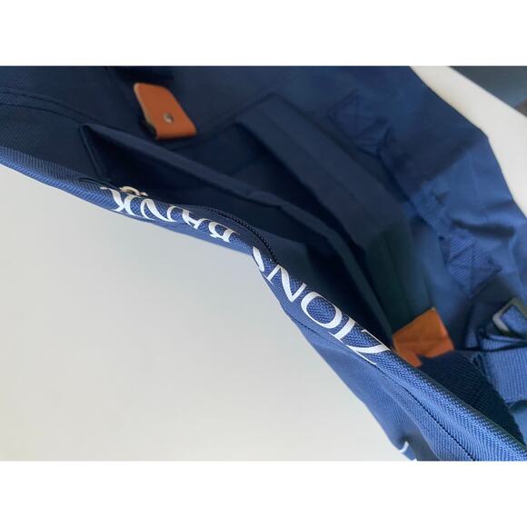 Utah Jazz NBA Zions Bank Promo Cinch Blue Backpack- New - Picture 4 of 6